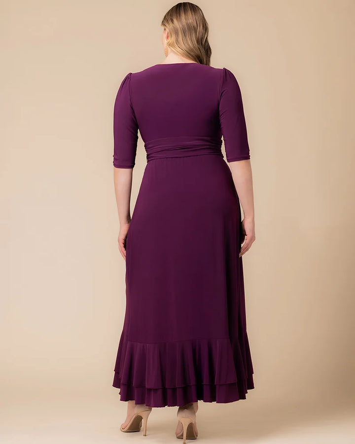 Veronica Ruffled Evening Gown