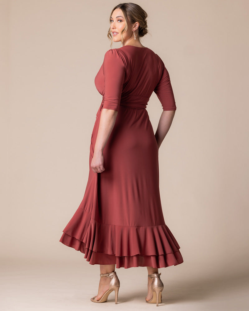 Veronica Ruffled Evening Gown - Sale!