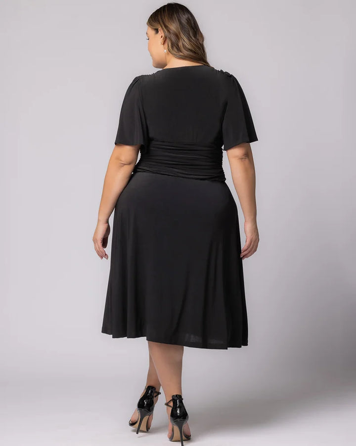 Jemma Ruched Tie Dress