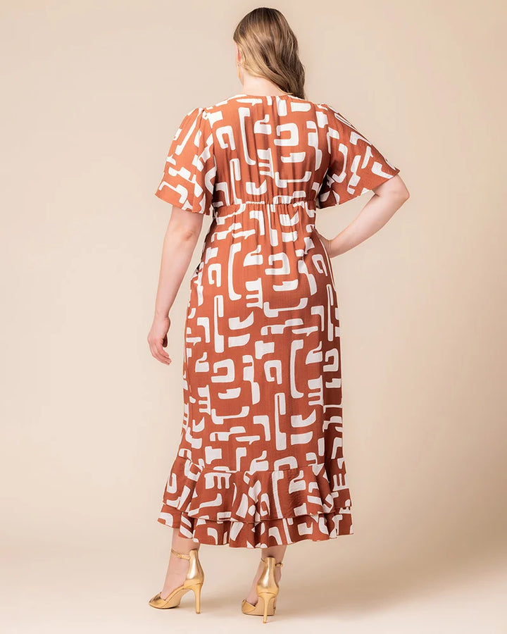 Alexandra Faux Wrap Dress - Sale!