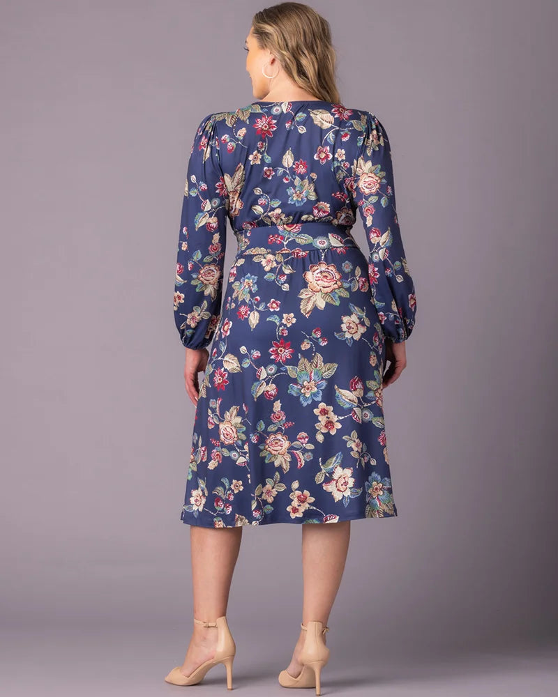 Diana Long Sleeve Midi Dress