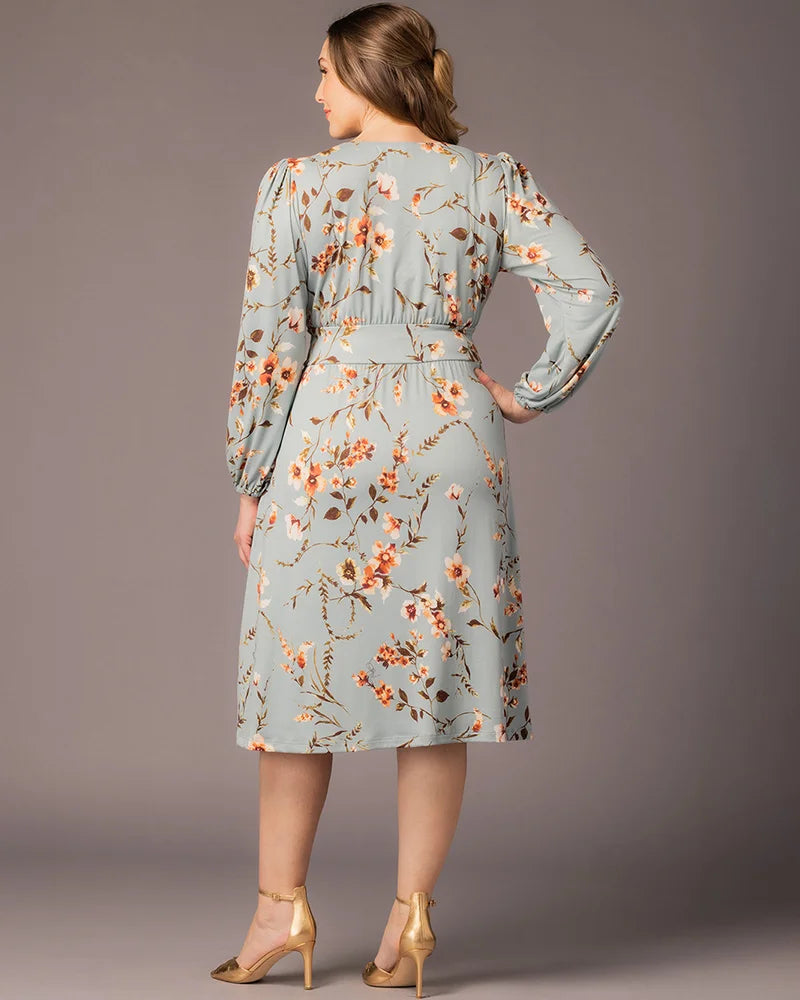 Diana Long Sleeve Midi Dress - Sale!