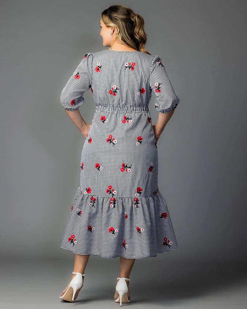 Bailey Square Neck Maxi Dress