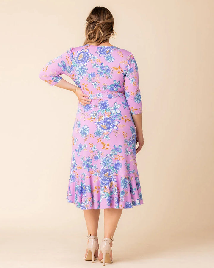 Flirty Flounce Wrap Dress - Sale!