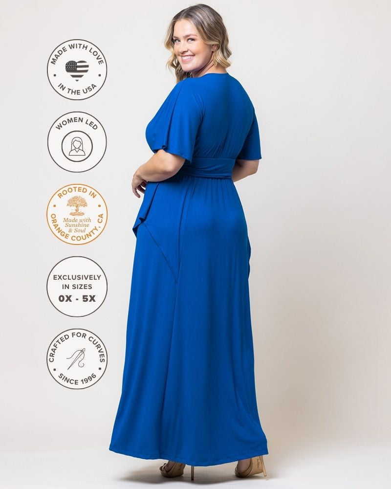 Indie Flair Maxi Dress - Rayon Edition - Sale!