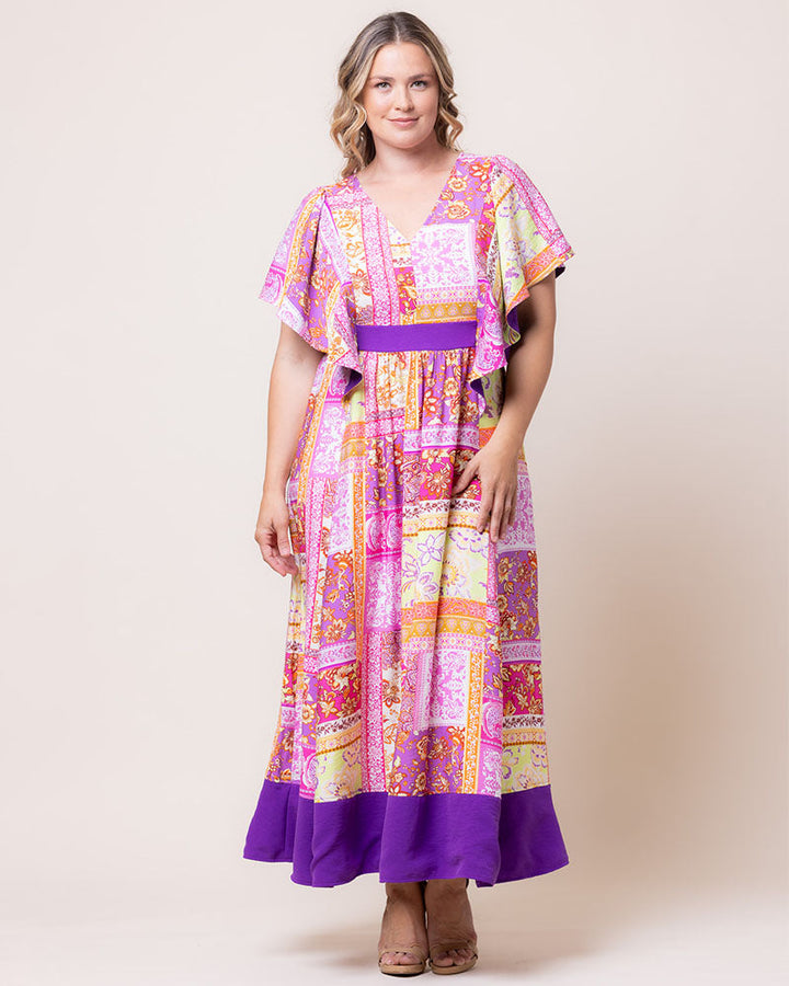 Mediterranean Breeze Boho Maxi Dress - Sale!
