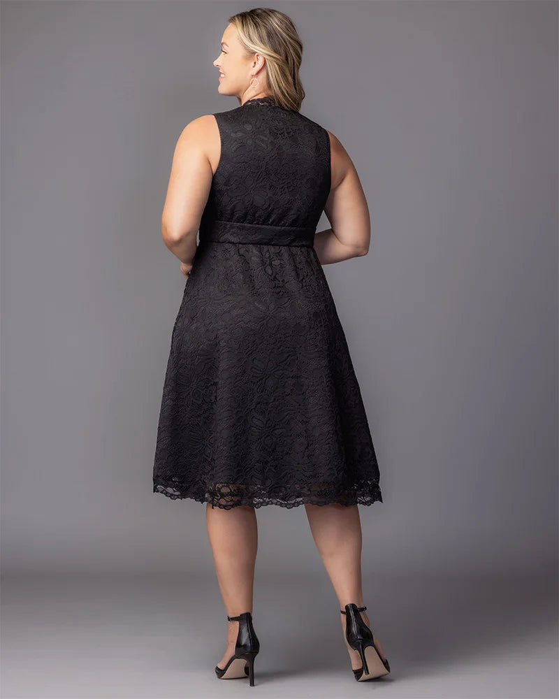 Pin-up Boudoir Lace Cocktail Dress