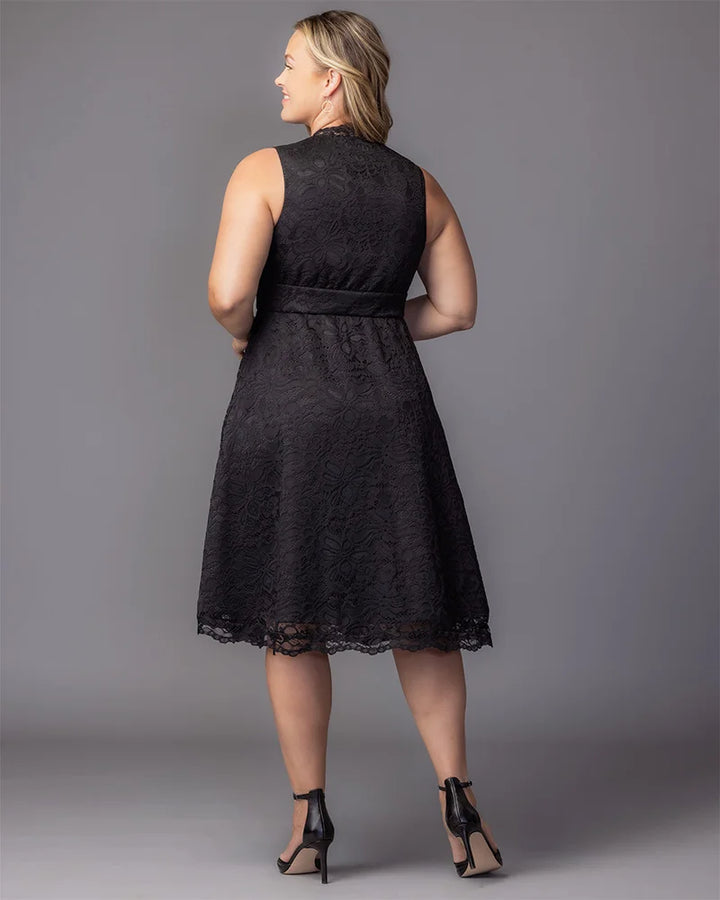 Pin-up Boudoir Lace Cocktail Dress