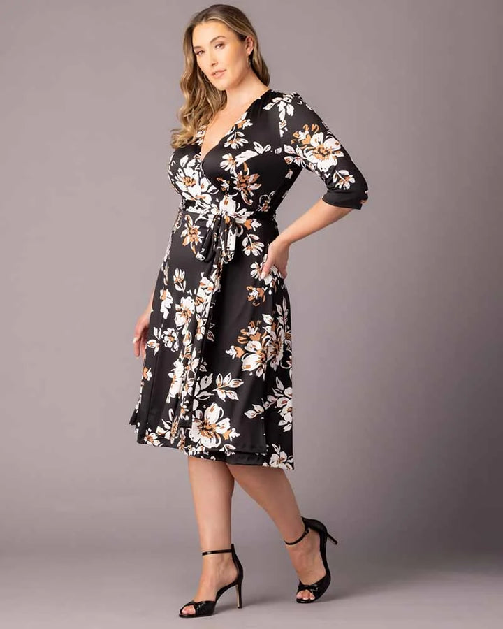 Signature Print Wrap Dress - Sale!