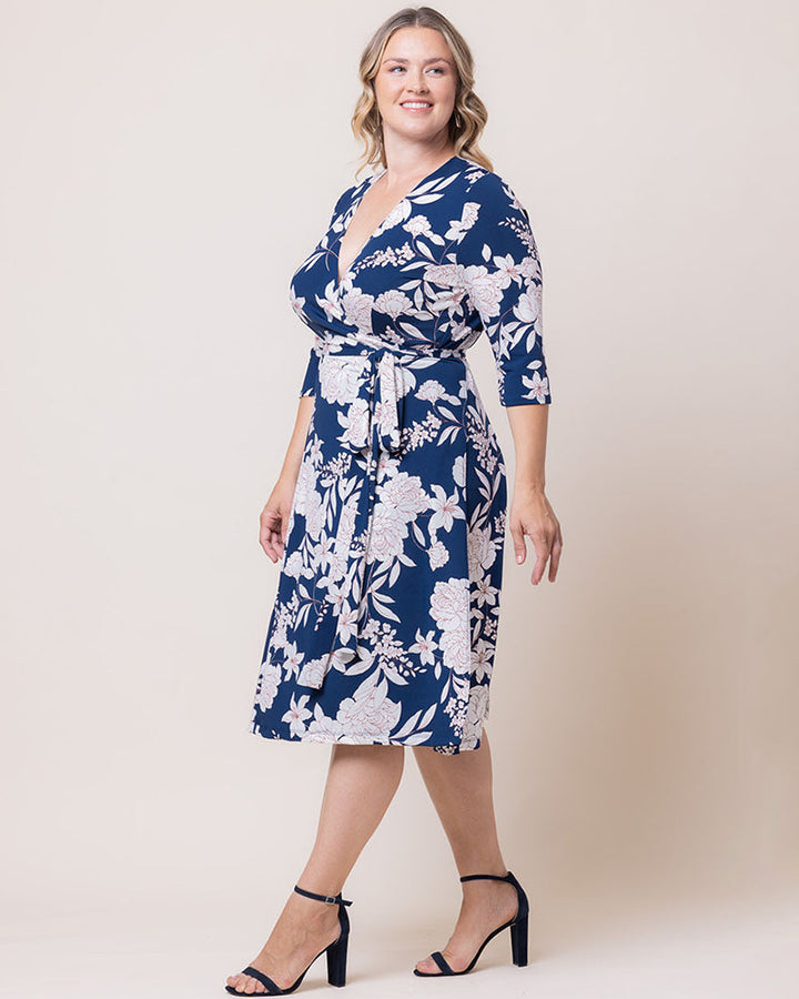 Signature Print Wrap Dress - Sale!