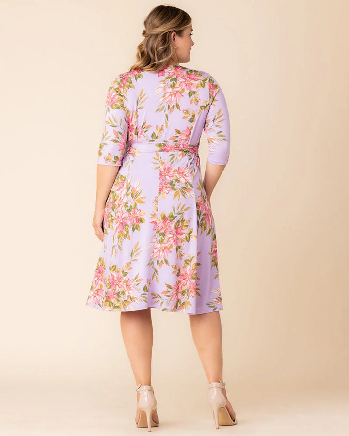 Signature Print Wrap Dress - Sale!
