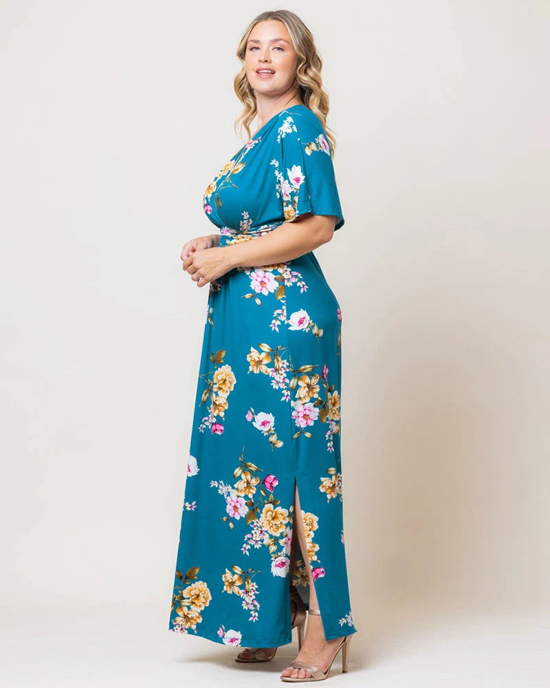 Vienna Maxi Dress - Resort Print Edition