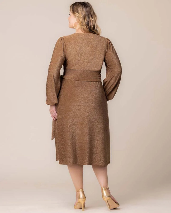 Socialite Sweetheart Sparkling Wrap Dress - Sale!