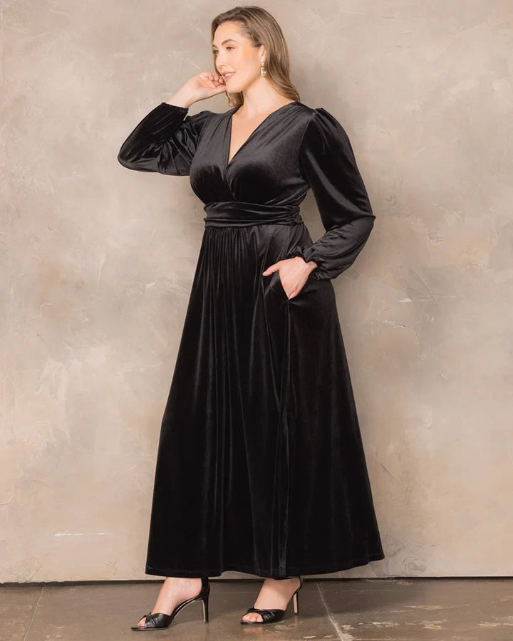 Vivienne Velvet Evening Gown - Sale!