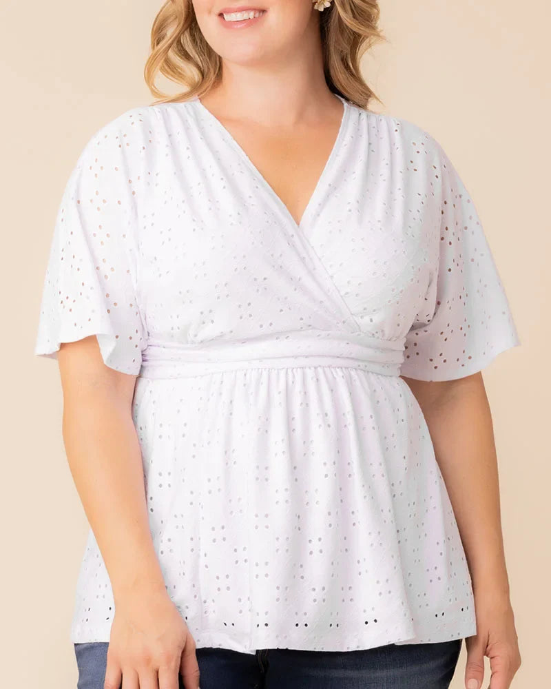 Sunny Day Eyelet Top - Sale!