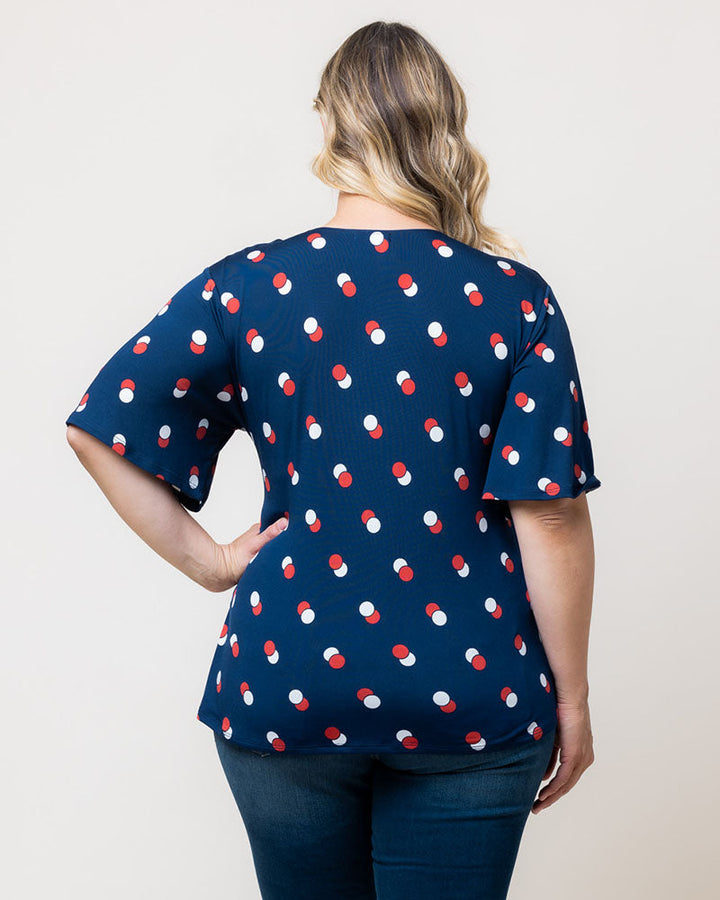 Stella Faux Wrap Top - Sale!