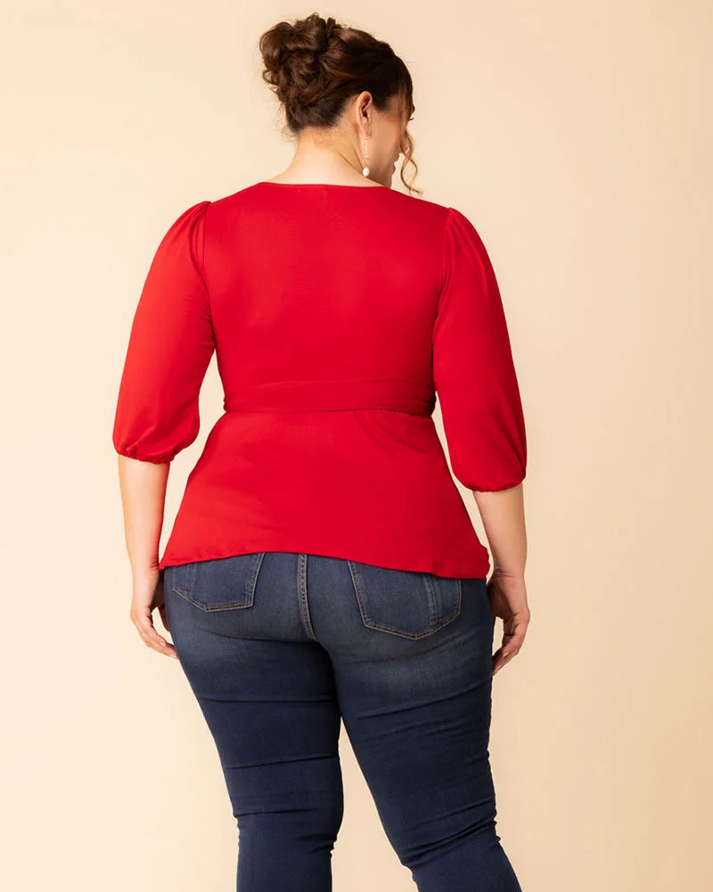 Nina Wrap Top