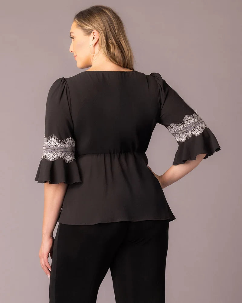 Chateau Lace Trim Top