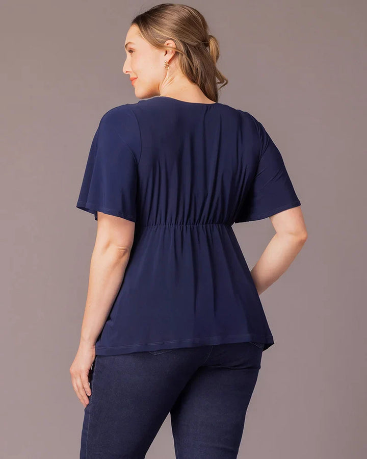 Abby Twist Front Top
