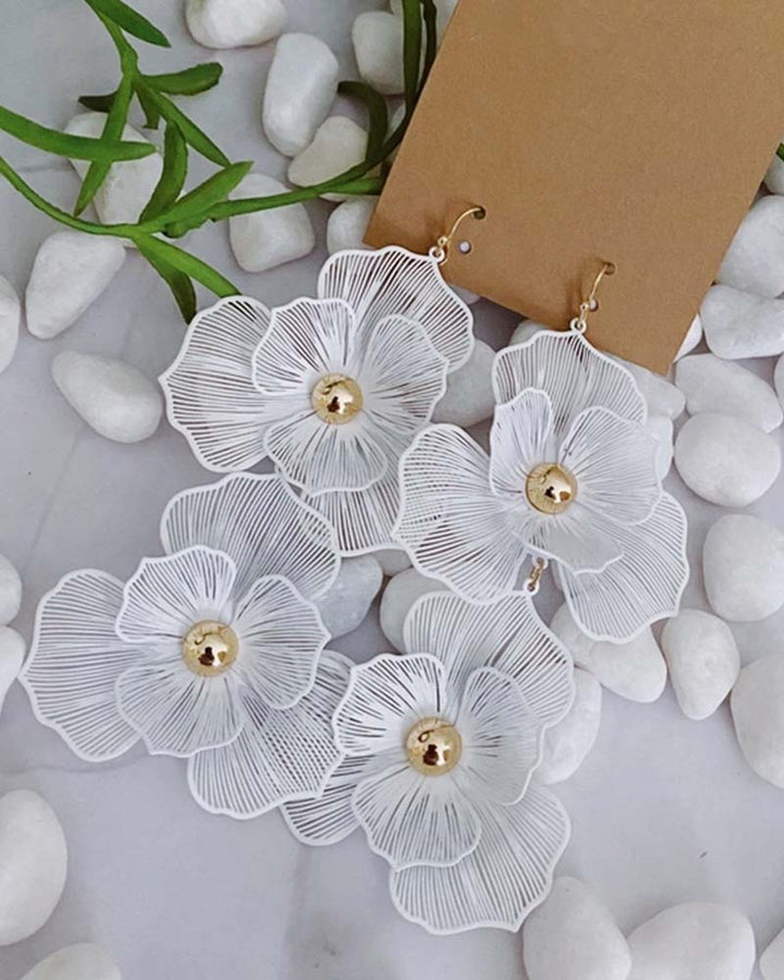 Royal Garden Double Bloom Earrings
