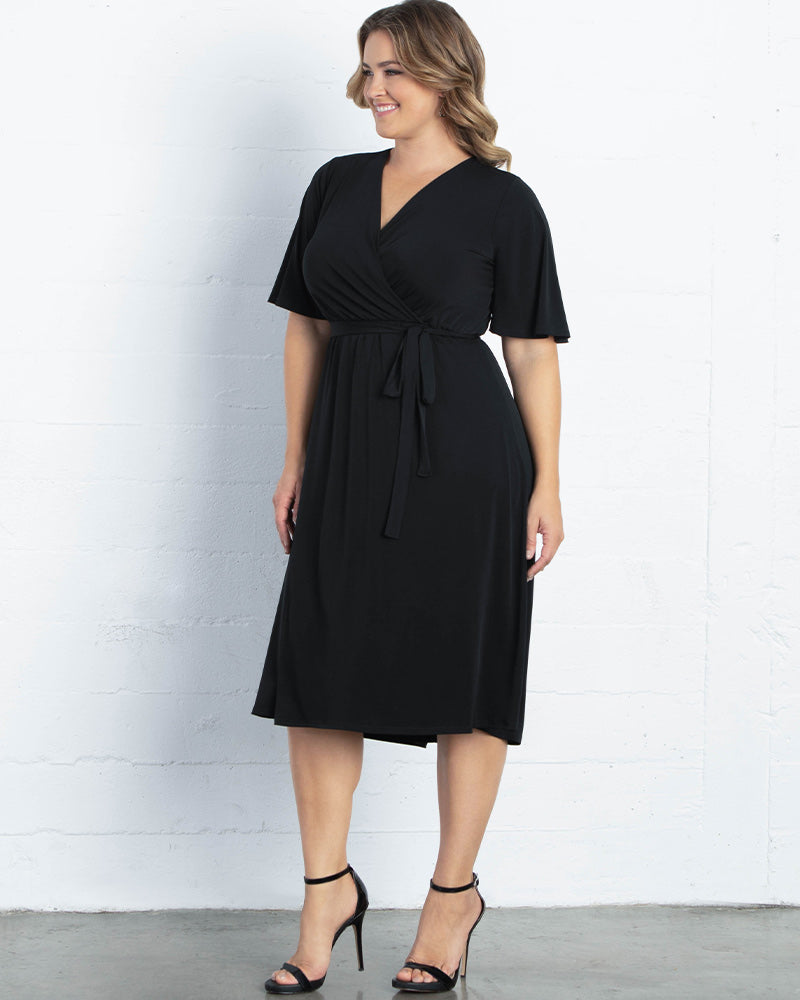 Melody Faux Wrap Dress - Sale!