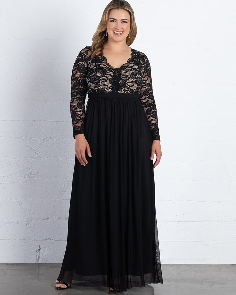 Jasmine Lace Evening Gown - Final Sale!