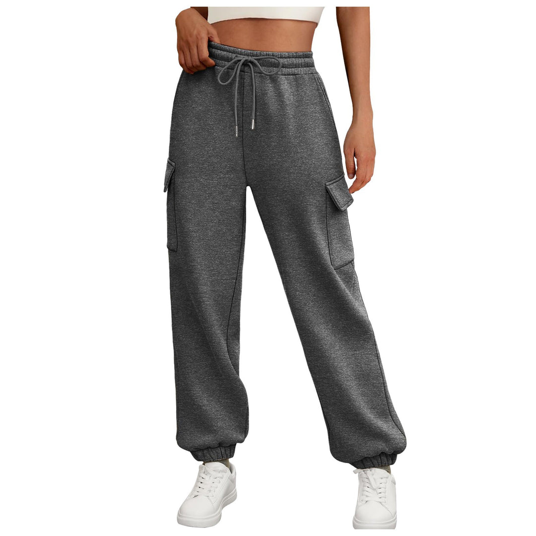 Fleece Lined Baggy Sweatpants, Women&