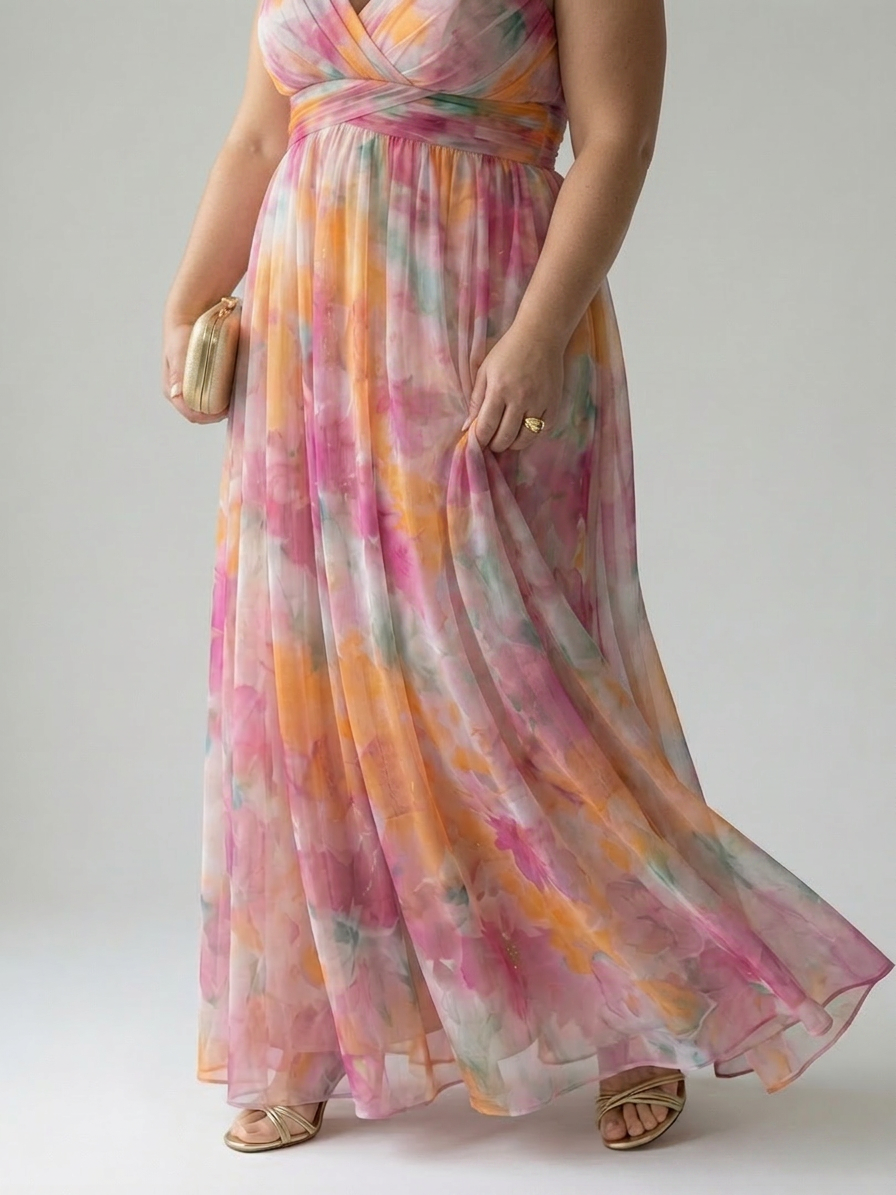 Stella &amp; Grace | Soft Wrap Maxi Dress