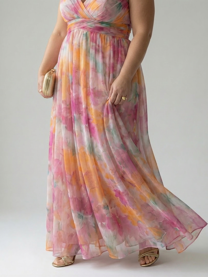 Stella &amp; Grace | Soft Wrap Maxi Dress