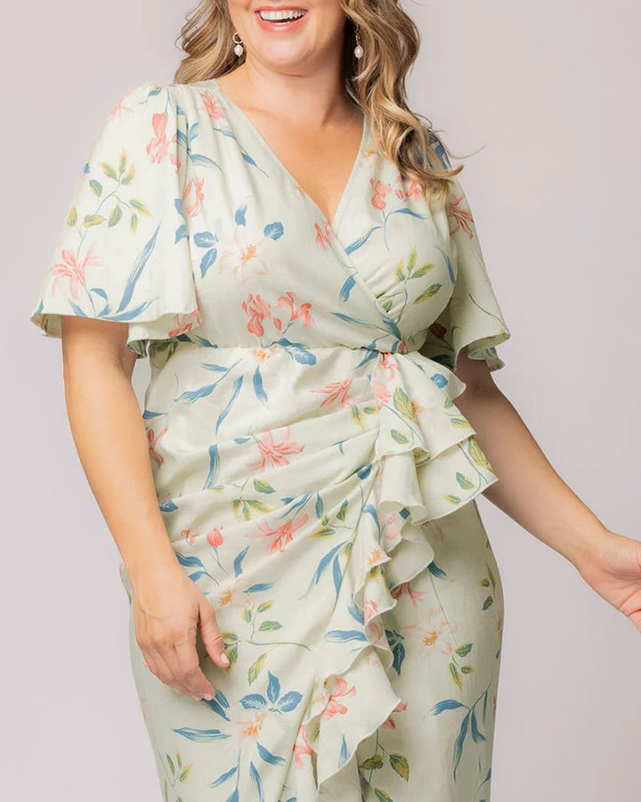 Alexandra Faux Wrap Dress - Sale!