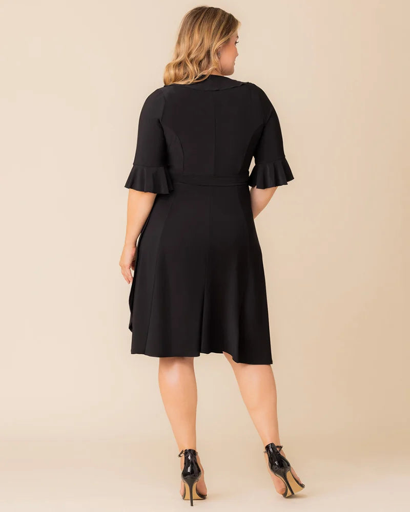 Barcelona Midi Wrap Dress - Sale!