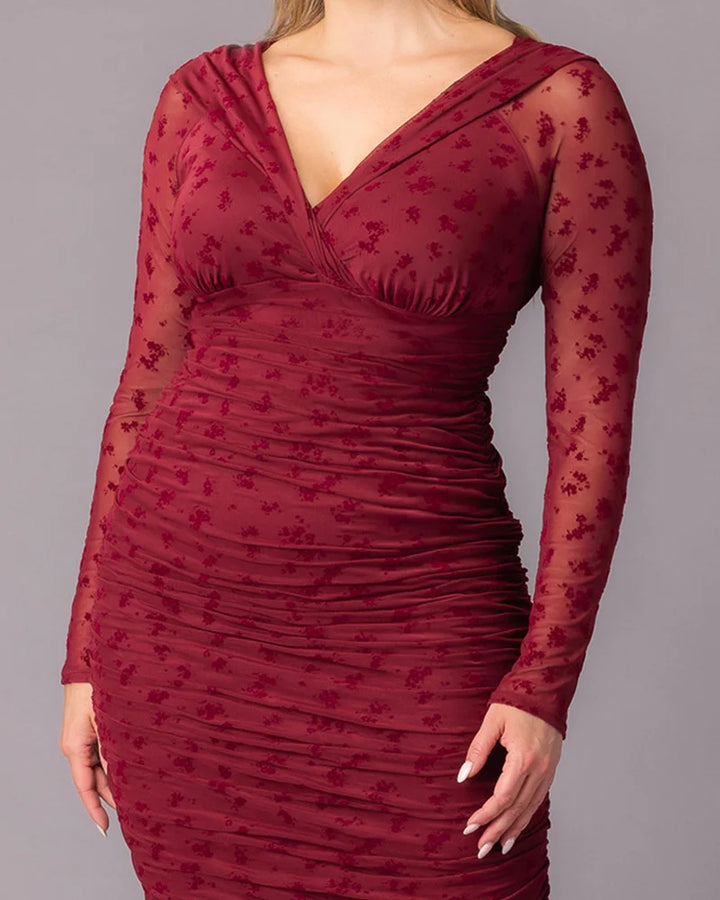 Betsey Ruched Dress - Sale!