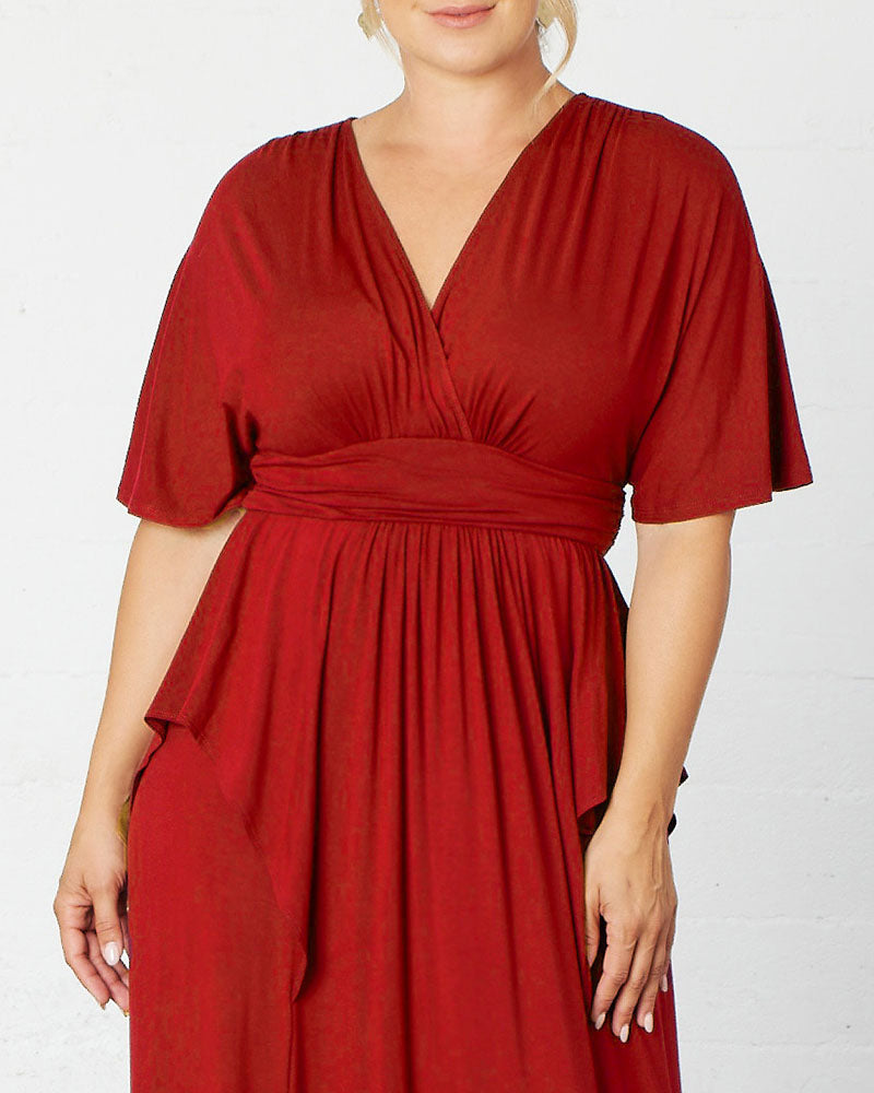 Indie Flair Maxi Dress - Rayon Edition - Sale!
