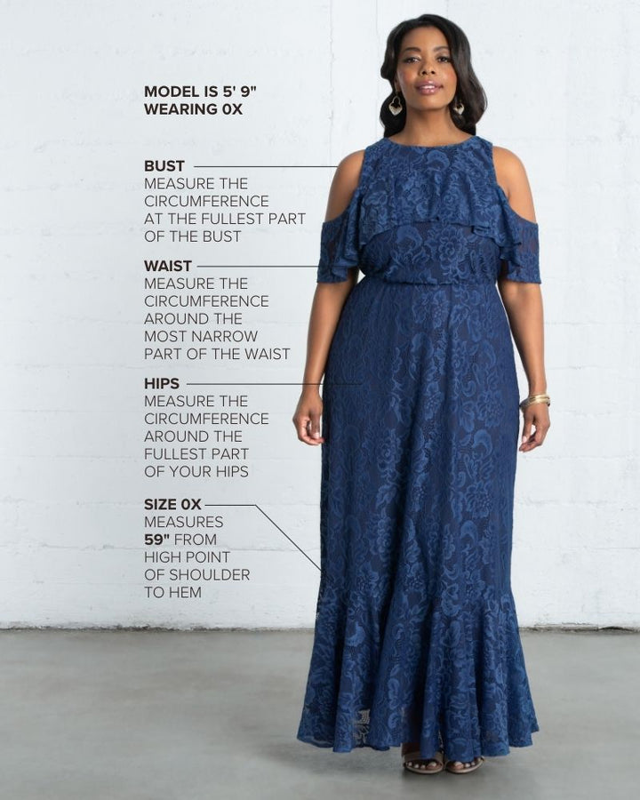 Riviera Lace Maxi Dress - Sale!