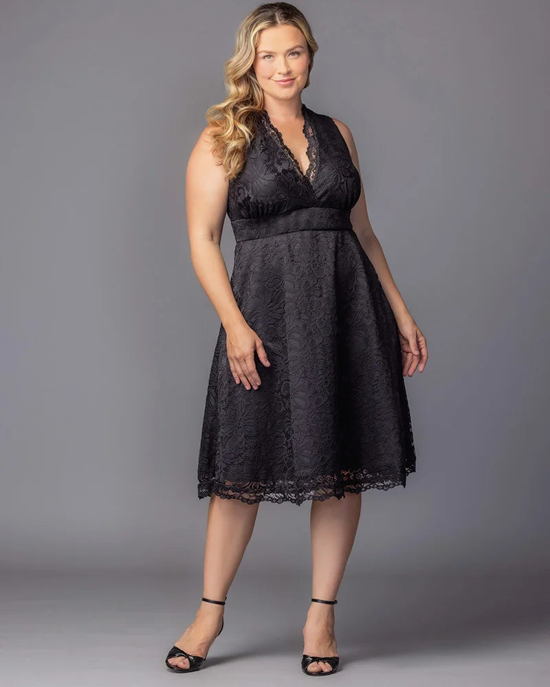 Pin-up Boudoir Lace Cocktail Dress