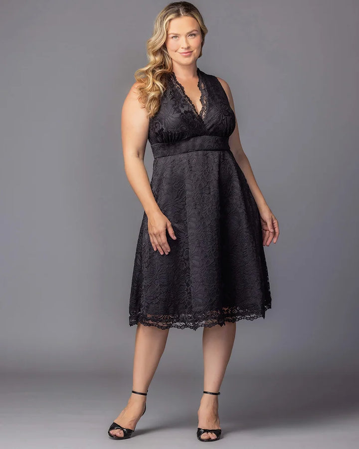 Pin-up Boudoir Lace Cocktail Dress