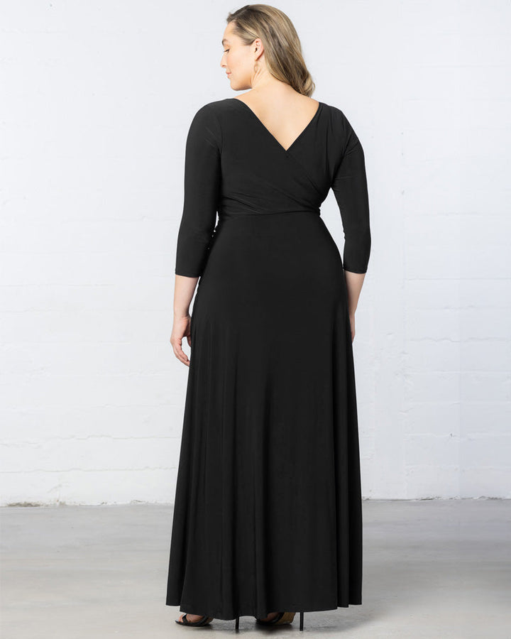 Gala Glam Evening Gown with Sleeves - Sale!