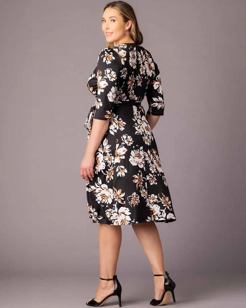 Signature Print Wrap Dress - Sale!