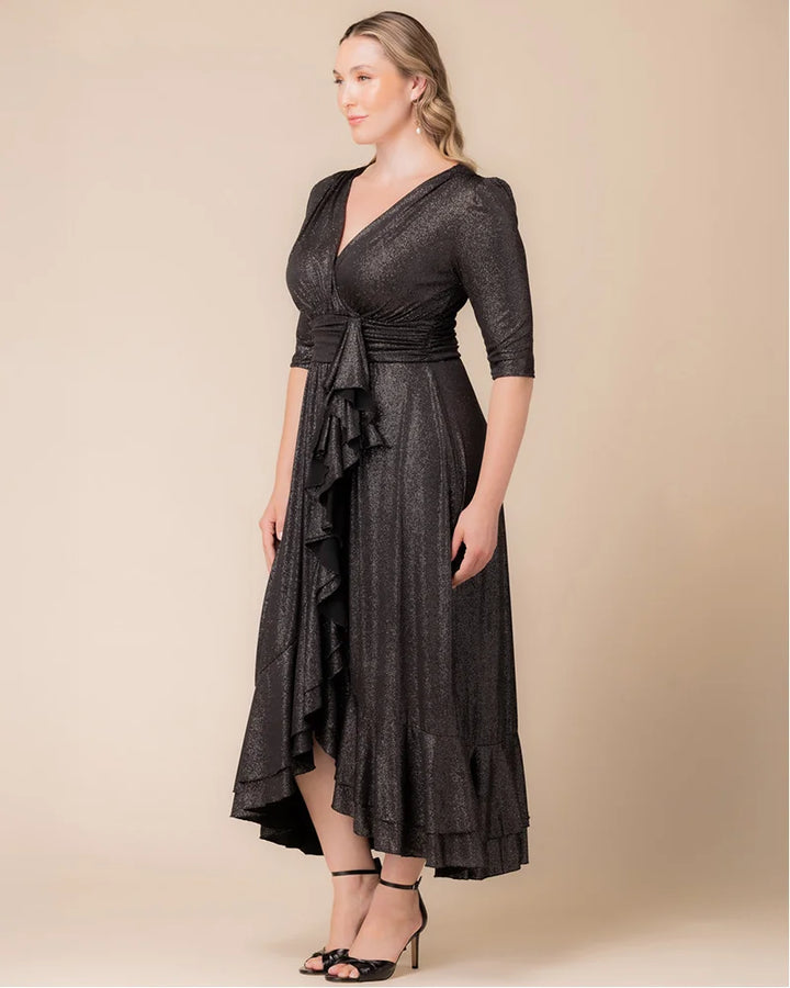 Glimmer Ruffle Evening Gown - Sale!