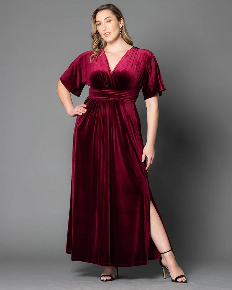 Verona Velvet Evening Gown