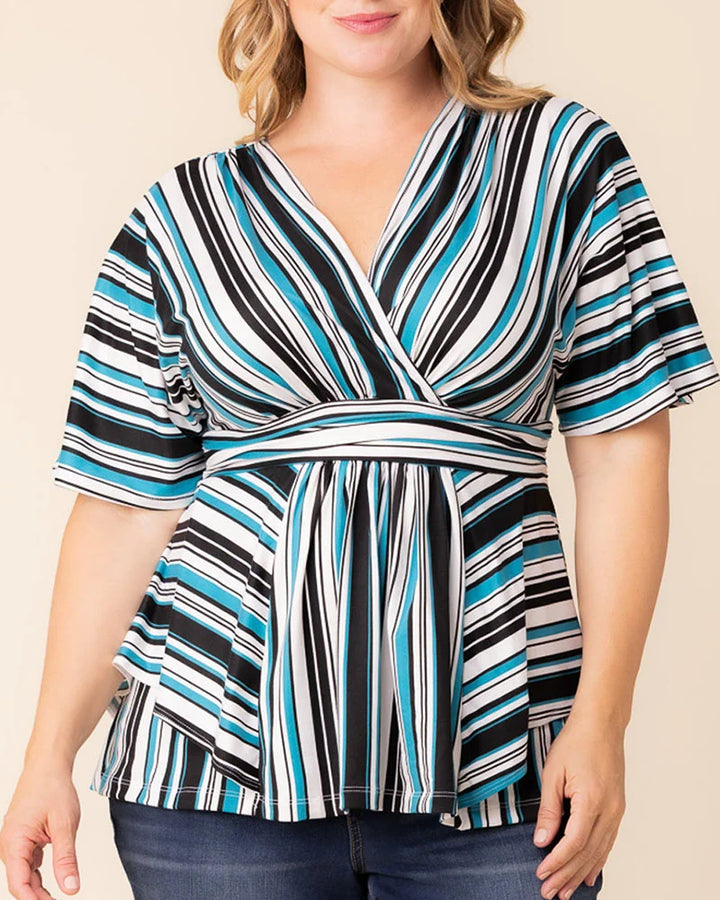 Delete - Boulevard Striped Top - Sale!