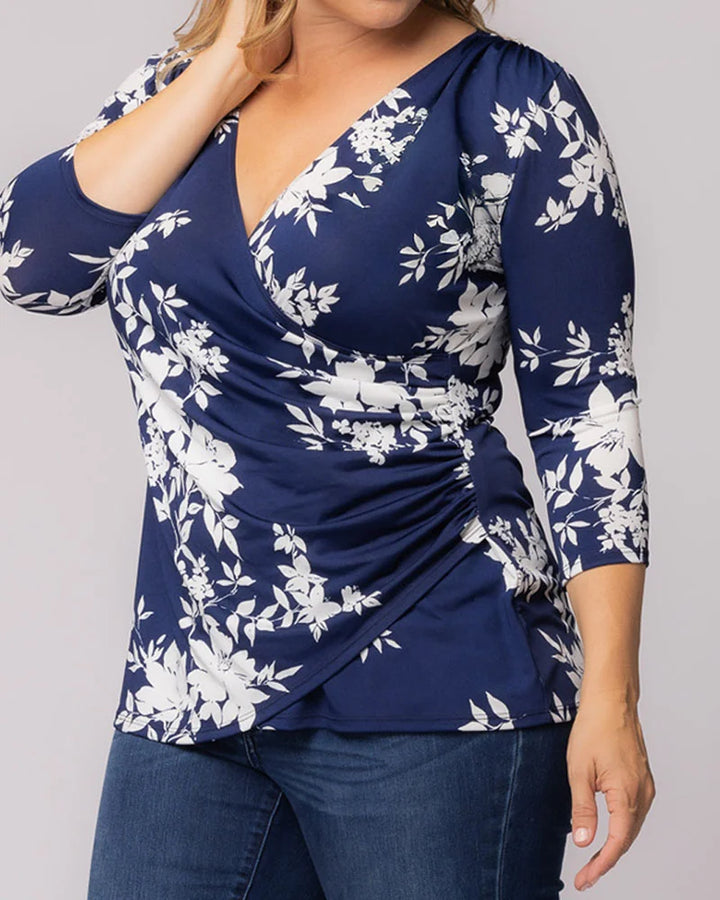 Femme Fatale Faux Wrap Top - Sale!