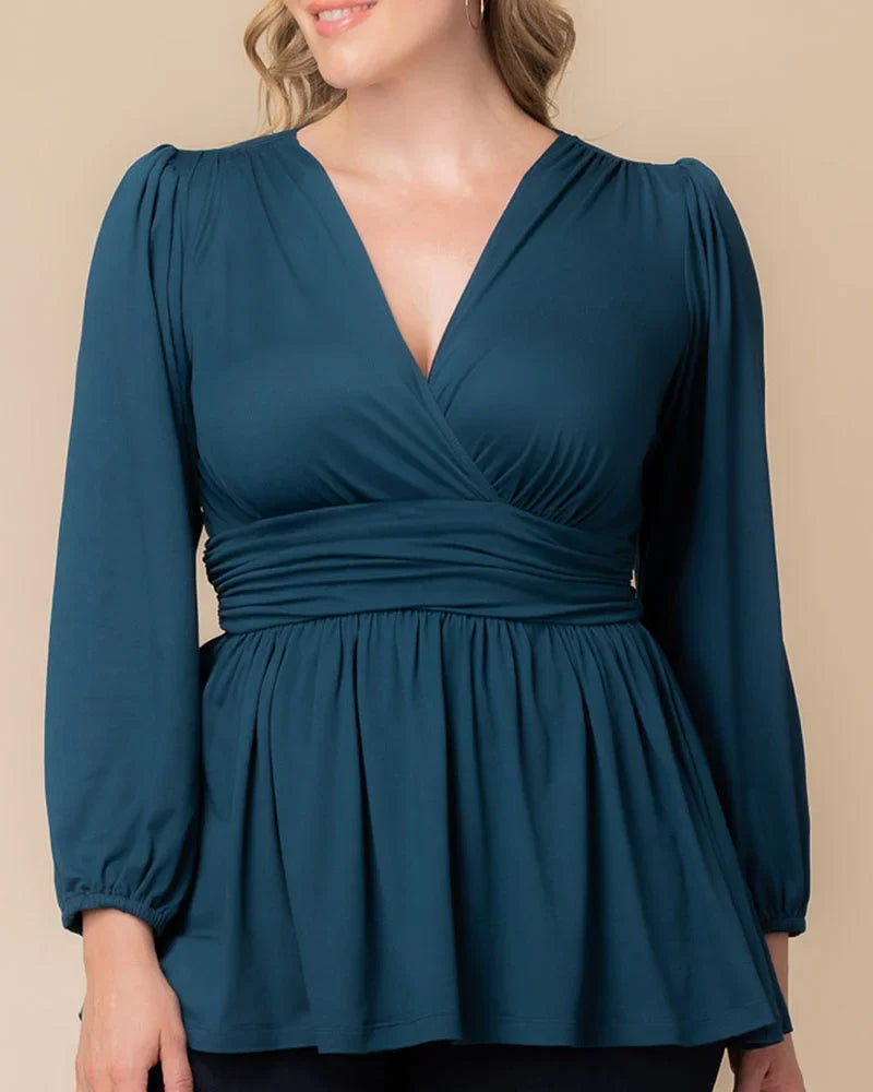 Leah Long Sleeve Tunic Top - Sale!