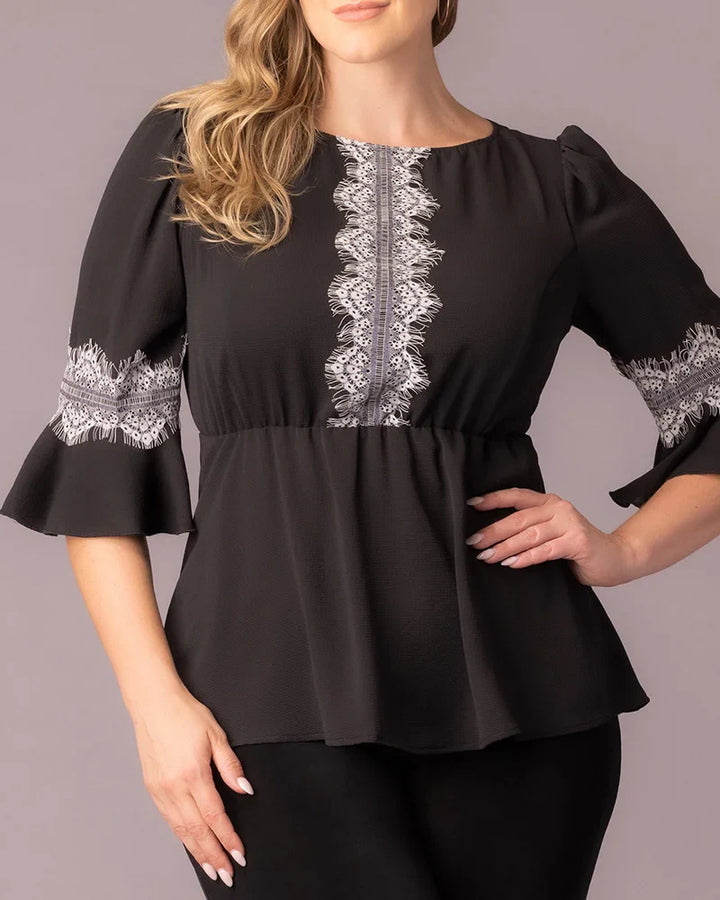 Chateau Lace Trim Top