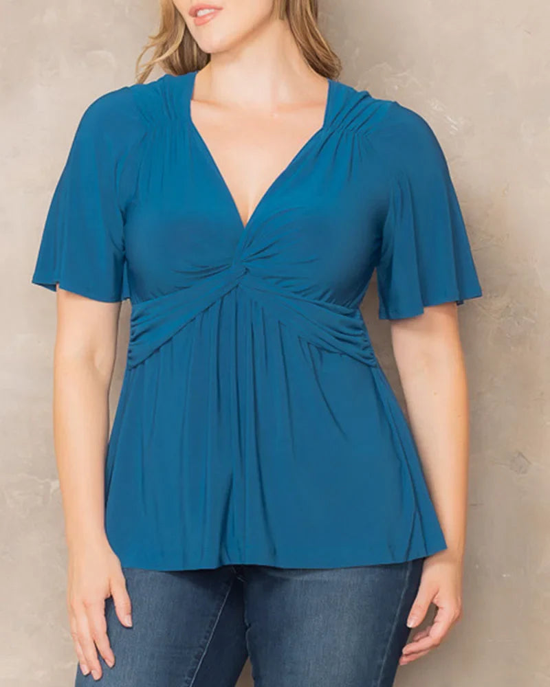Abby Twist Front Top - Sale!