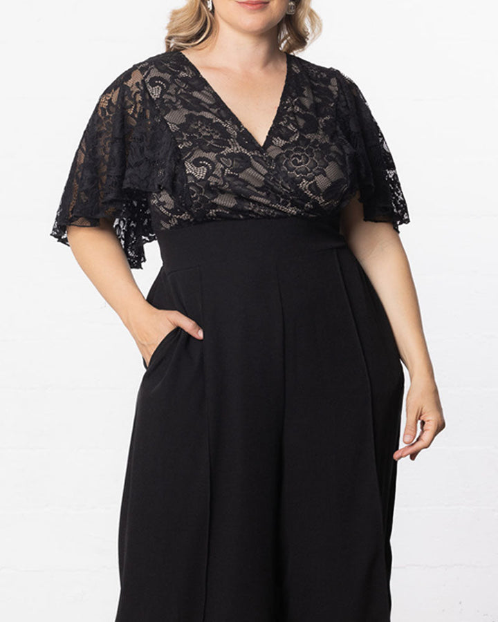 Helena Lace Jumpsuit - Sale!