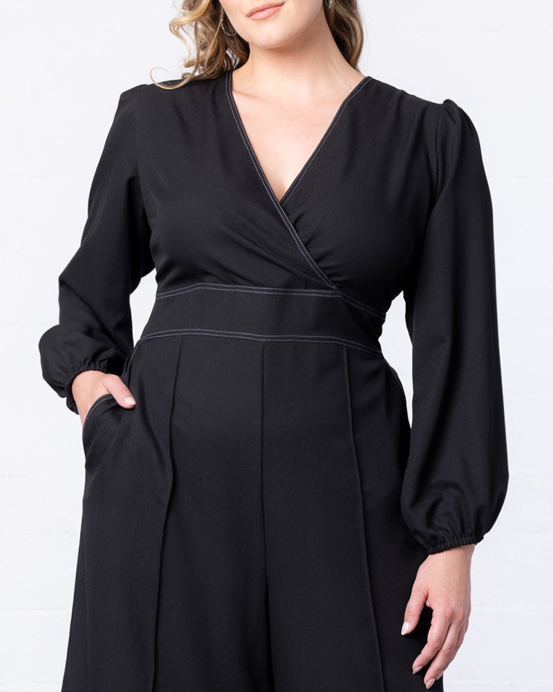 Tessa Cropped Jumpsuit - Sale!
