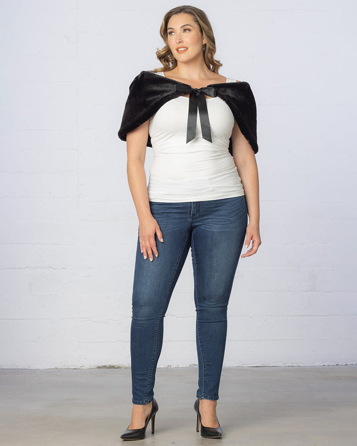 Starlet Faux Fur Bolero Shrug - Final Sale!