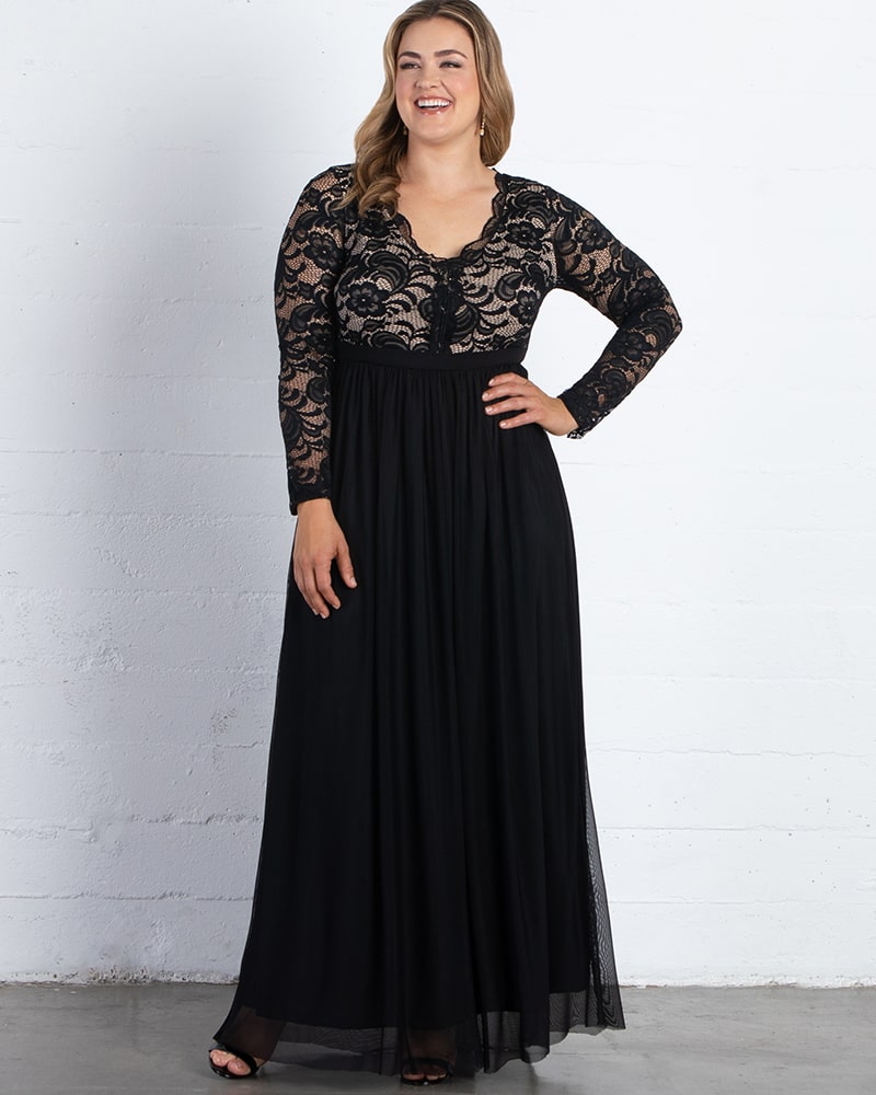 Jasmine Lace Evening Gown - Final Sale!