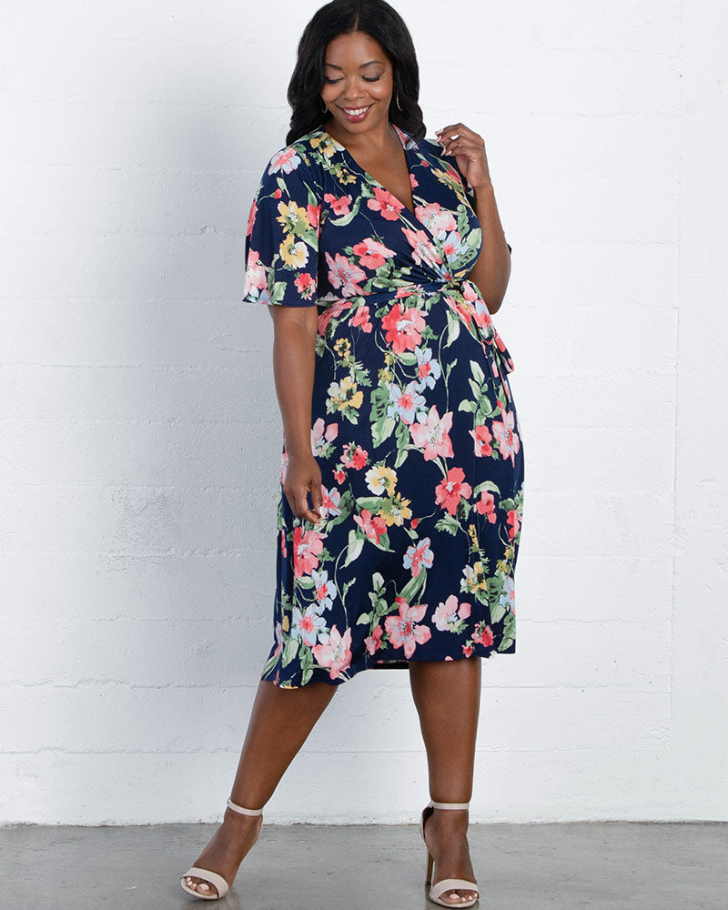 Melody Faux Wrap Dress - Sale!